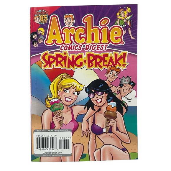 Archie Comics Digest #4 Spring Break - Picture 1 of 3